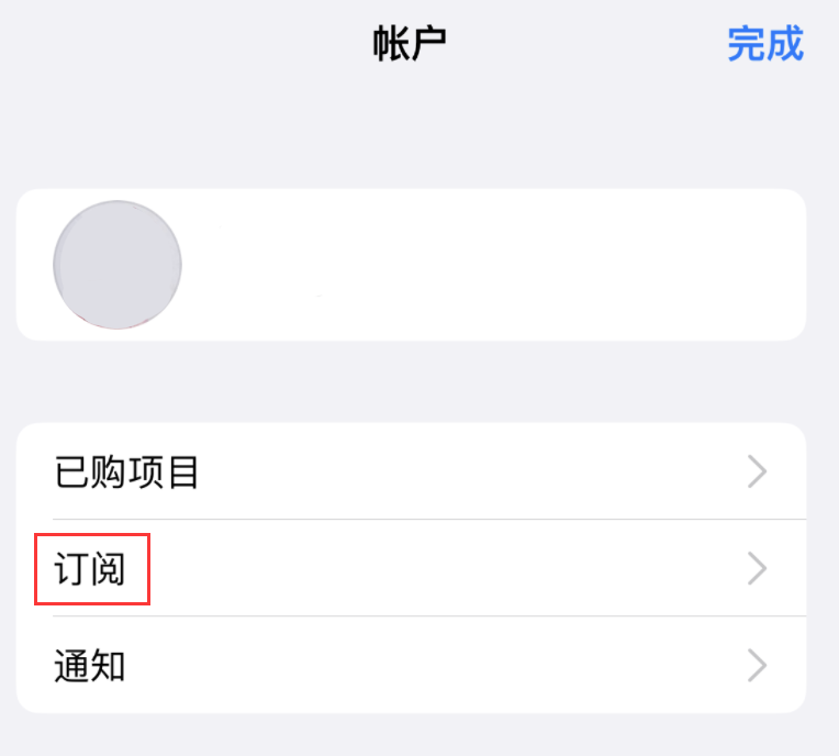 阿城苹果14维修分享iPhone 14 系列机型如何管理 App Store 购买项目、订阅等设置 